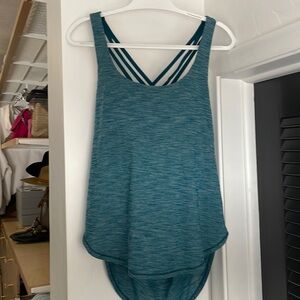 Lulu lemon active tank in Teal/Blue Size 12